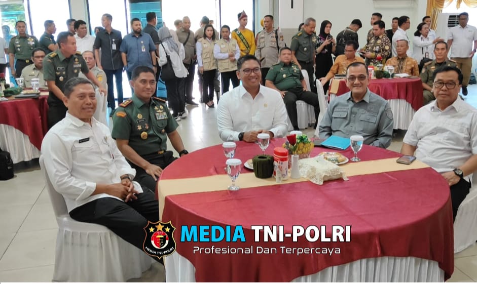 Wamen Pertanian Sudaryono Pimpin Rapat Koordinasi Perluasan Areal Tanam (PAT) di Makodam II/SWJ Sumsel