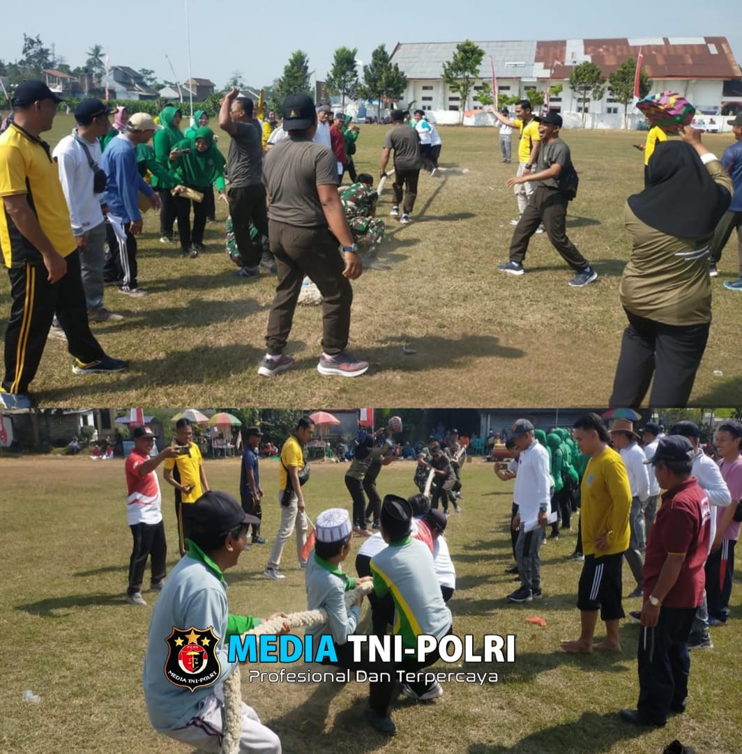 Dalam Rangka Meriahkan HUT Ke-79 Kemerdekaan RI, Muspika Garum Gelar Perlombaan Tradisional Bersama Masyarakat