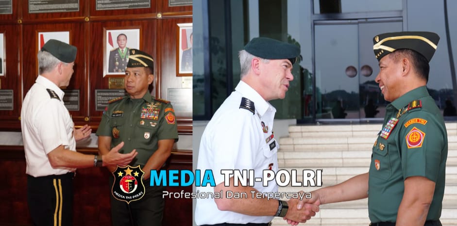 Panglima TNI Terima Kunjungan Dankoopsus Militer AS di Cilangkap Jakarta Timur