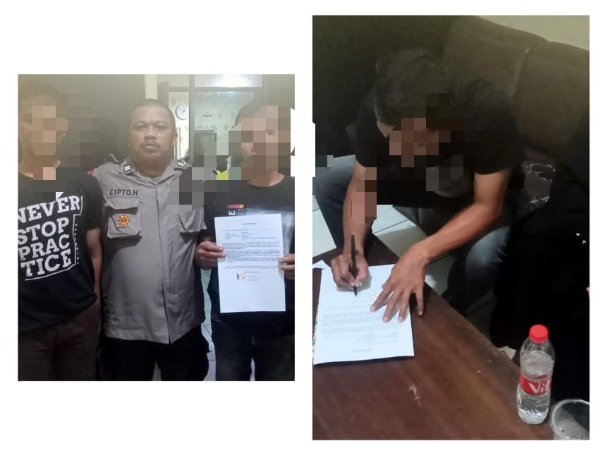 Polsek Dramaga Dalam Pelaksanaan Patroli Berhasil Mencegah Akan Adanya Aksi Tawuran Pelajar