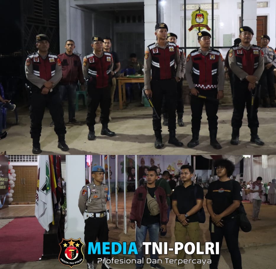 Jajaran Polres Mesuji Laksanakan Pengamanan Pilkada Serentak di Kantor KPUD Mesuji