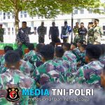 Jelang Lomba Binsat, Komandan Pasmar 3 Beri Motivasi Kepada Tim Kontingen Binsat Pasmar 3