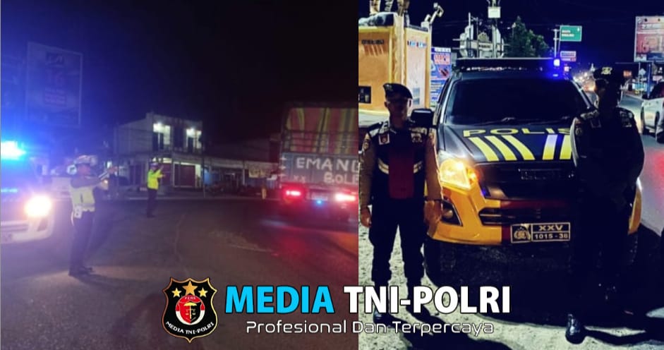 Kapolres Mesuji Perintahkan Jajaran Sat Lantas dan Sat Sampta Giat Patroli di Wilayah Hukum Polres Mesuji