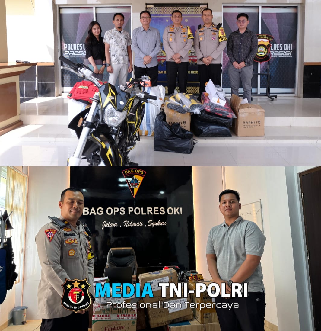 Kolaborasi Perusahaan dan Polri: PT. Russelindo Putra Prima dan PT. Waimusi Agroindah Serahkan Alat Penanggulangan Karhutla