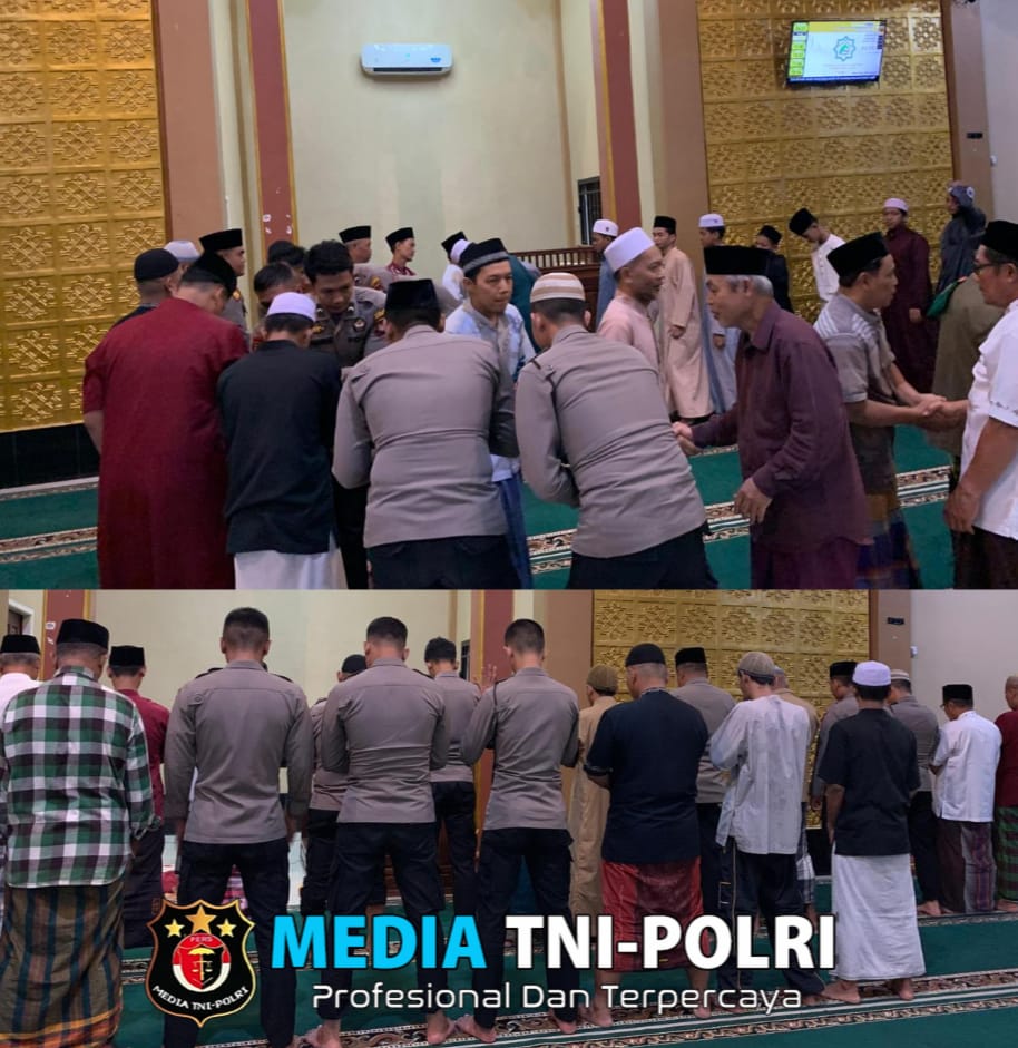 Subuh Keliling Polres Landak di Masjid At-Taqwa, Kabag SDM Ingatkan Warga Jaga Kamtibmas Menjelang Pilkada 2024