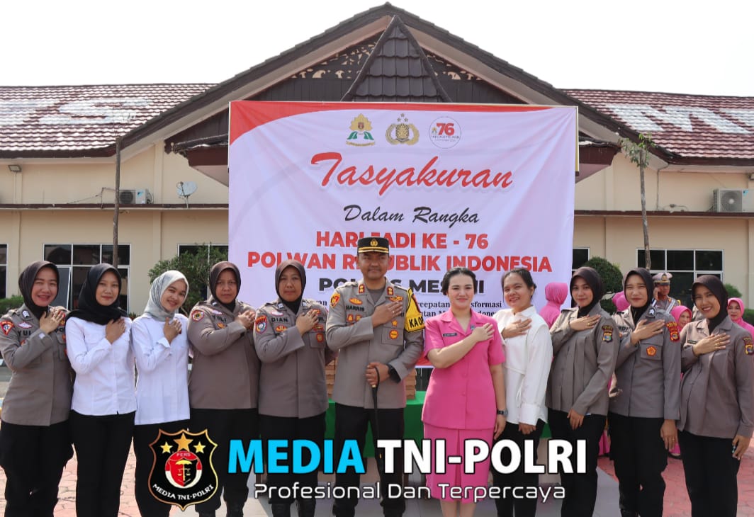 Polres Mesuji Gelar Acara Syukuran Dalam Rangka Memperingati HUT Polwan Ke-76