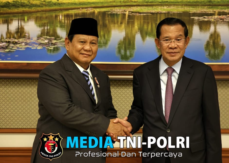 Menhan Prabowo Temui PM dan Presiden Senat Kamboja Bahas Penguatan Kerja Sama