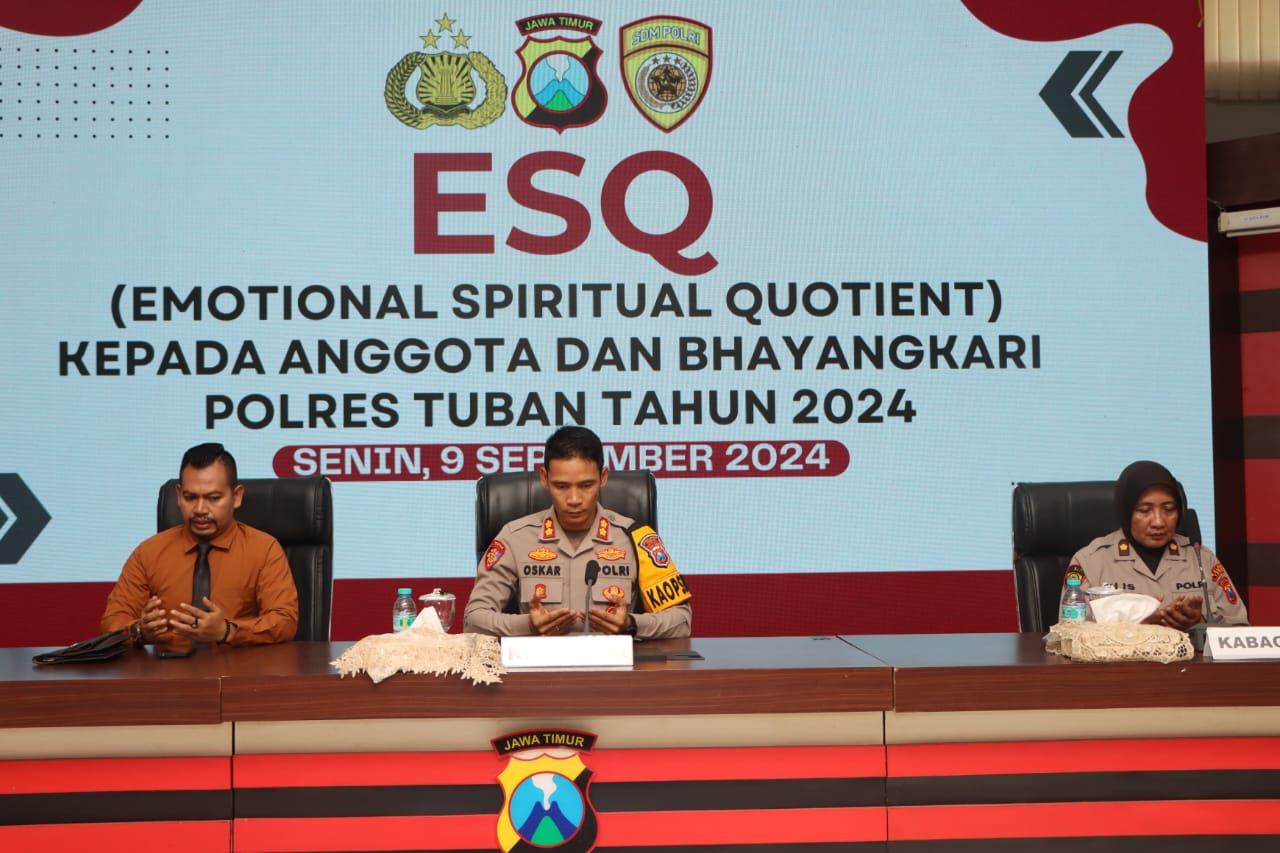 Kapolres Tuban: Booster Mental Anggota dan Bhayangkari Secara Berkala Minimalisir Pelanggaran