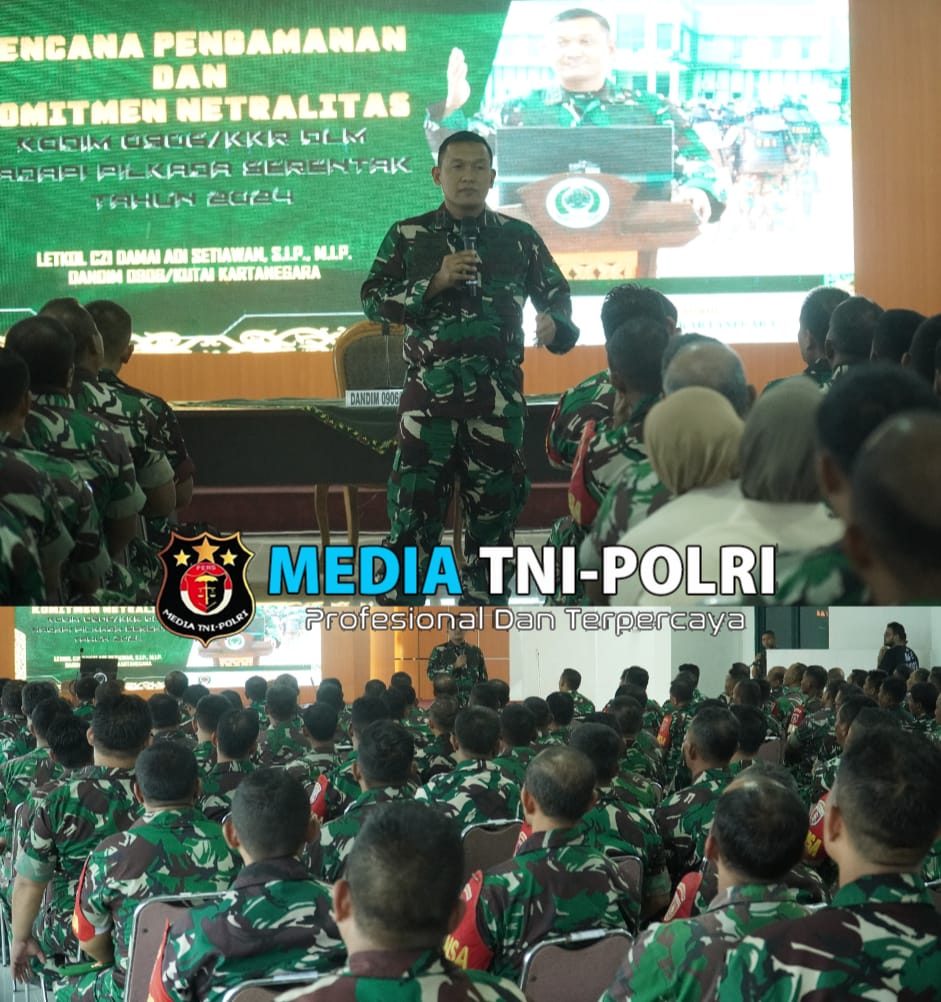 Dandim 0906/Kkr Melalui Jam Komandan Tekankan Netralitas Pada Prajurit Jelang Pilkada