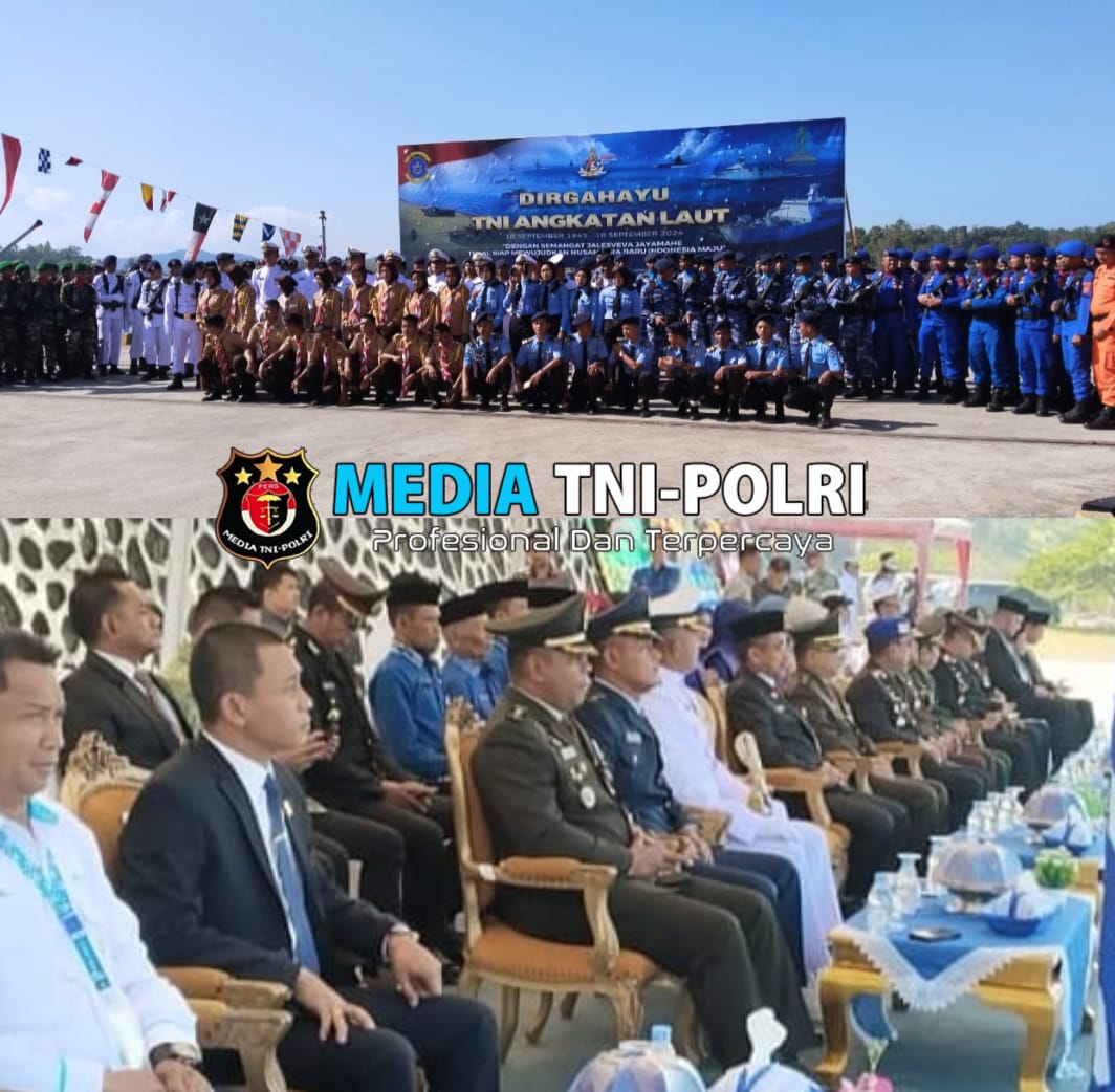 Lanal Kendari Gelar Upacara Peringati HUT TNI AL ke-79