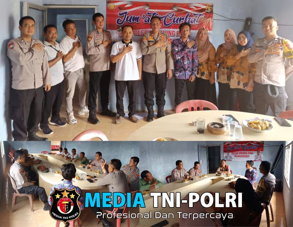 Polsek Tanjung Raya Polres Mesuji,Adakan Giat Jumat Curhat Guna Percepat Menyerap Aspirasi Masyarakat
