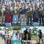 Panglima TNI Bagikan Ratusan Paket Sembako dan Tanam Pohon di PMPP TNI