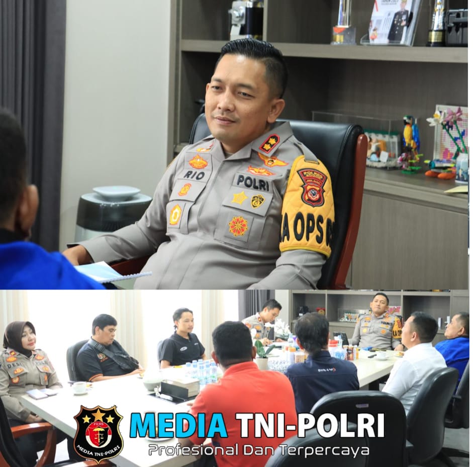Kapolres Bogor Dalam Rangka Cooling System Menerima Kunjungan Ketua PWI Kabupaten Bogor, Ajak Semua Pihak Berkolaborasi untuk Menjaga Kondusifitas Jelang Pilkada