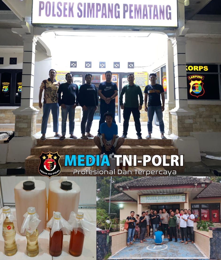 Unit Reskrim Polsek Pematang Polres Mesuji,Berhasil Ungkap Kasus Penipuan Madu