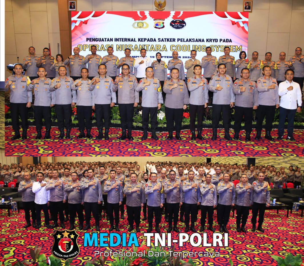 NCS Polri Minta Polda Lampung Optimalkan Coolling System Jelang Pilkada