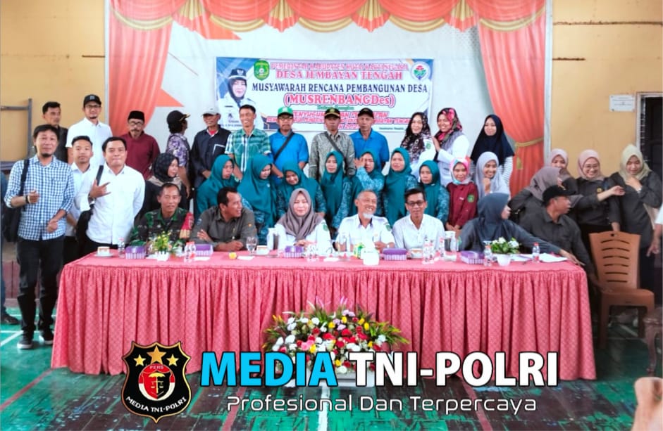 Dukung Pembangunan di Desa Babinsa Hadiri Musrem Bangdes