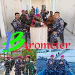 Danpasmar 3 Tinjau Satgasmar Pam Puter XXVIII di Pulau Bras