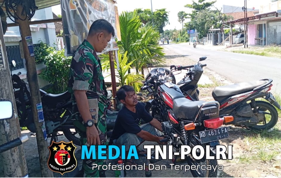 Babinsa Rembun Mendukung Pengembangan Usaha UMKM