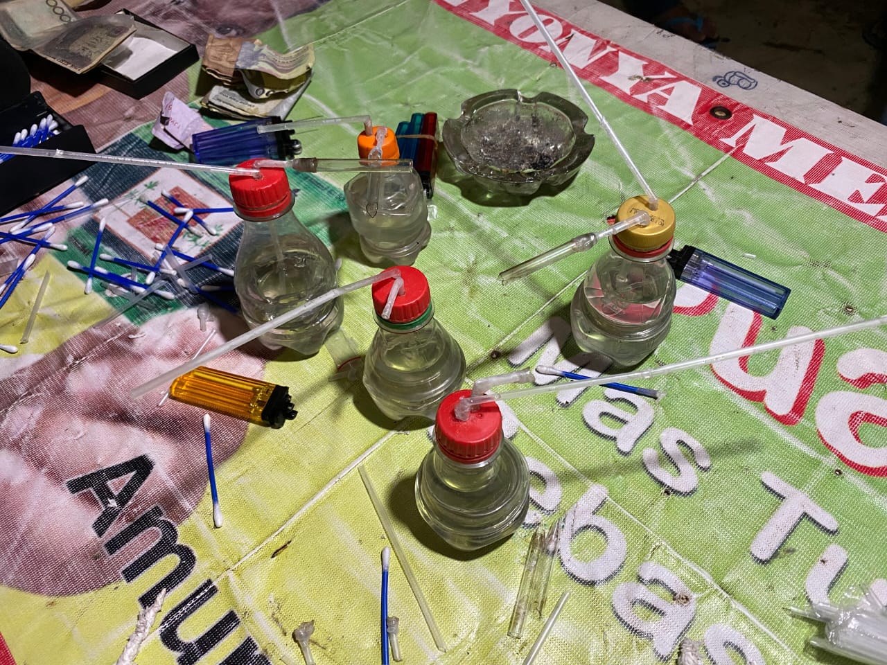 Satresnarkoba Polrestabes Medan Gerebek Sarang Narkoba di Kampung Badur 1 Pengedar dan 3 Pengguna Narkoba Diringkus