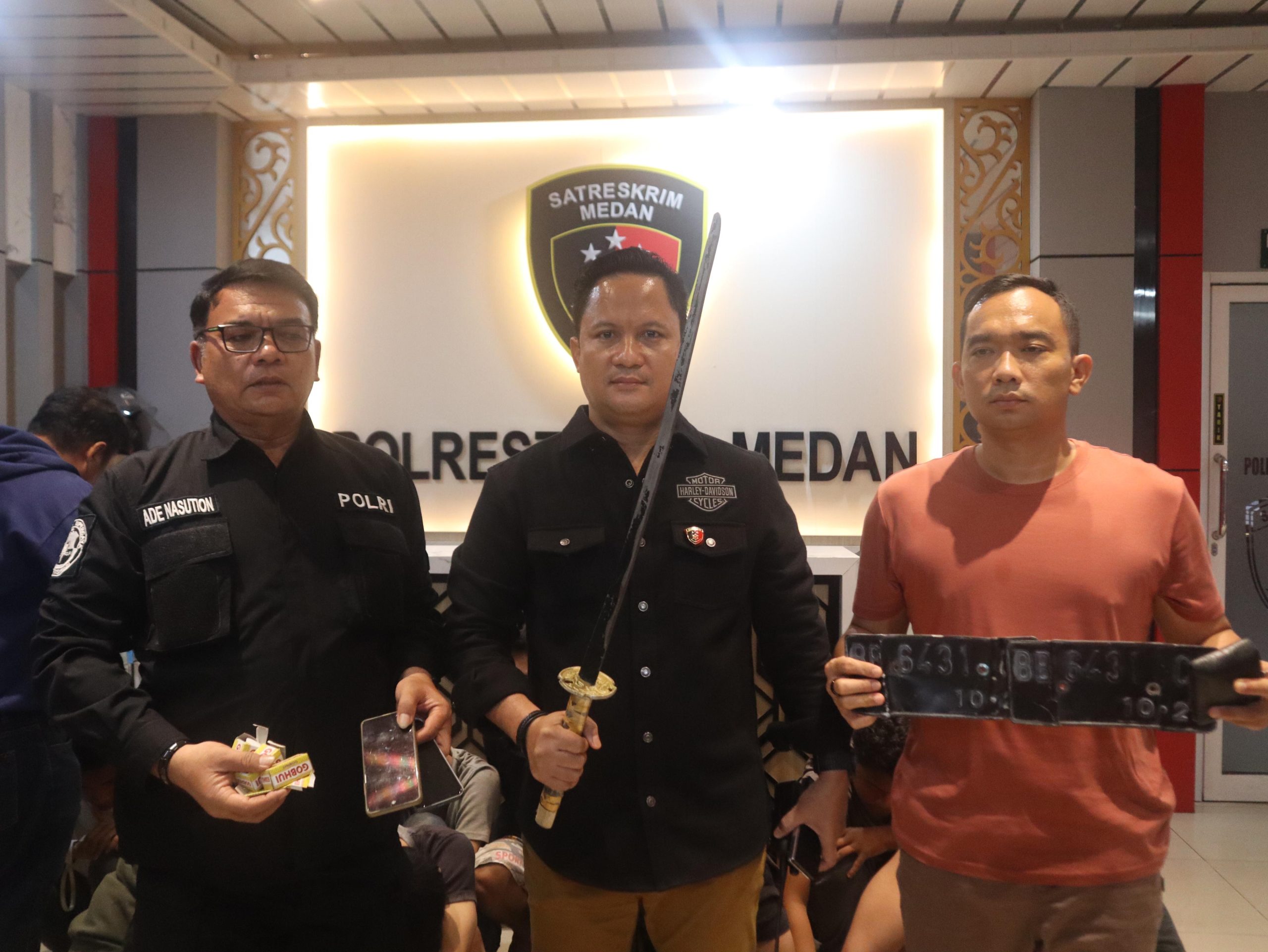 Sat Reskrim Polrestabes Medan Tangkap 10 Anggota Geng Motor Texas Bikin Onar