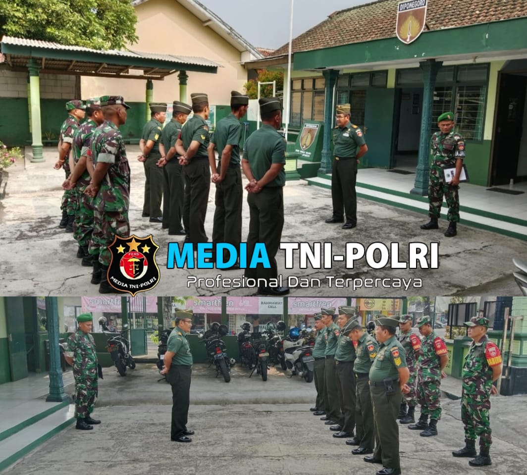 Danramil Karangmalang Pimpin Apel Pagi, Tekankan Pentingnya Kedisiplinan dan Sinergitas