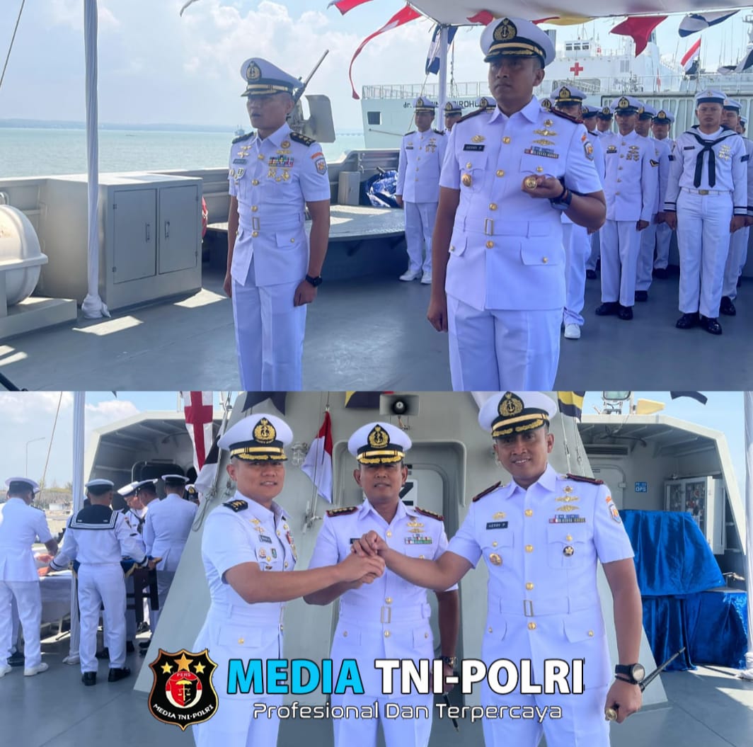 Tongkat Komando KRI Bawal-875 Beralih ke Pemimpin Baru, Siap Jalankan Tugas Negara