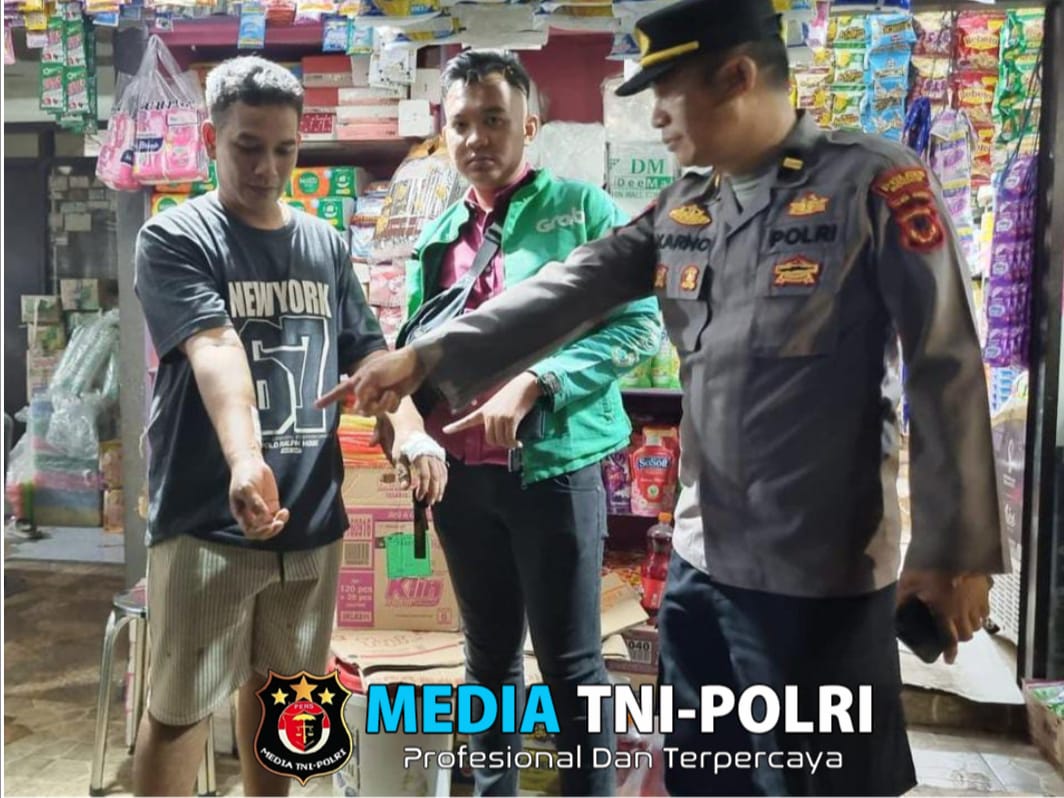 Polsek Parung Cek Lokasi TKP Tindak Pidana Pencurian dengan Kekerasan (Curas)