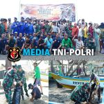 Gotong Royong Dan Karya Bhakti Tni Beserta Masyarakat Pantai Serang Dalam Hut Tni Ke-79 Di Blitar