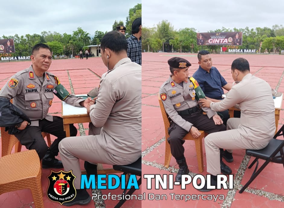 Satgas Dokkes Lakukan Pemeriksaan Kesehatan untuk Personel OMP Menumbing 2024