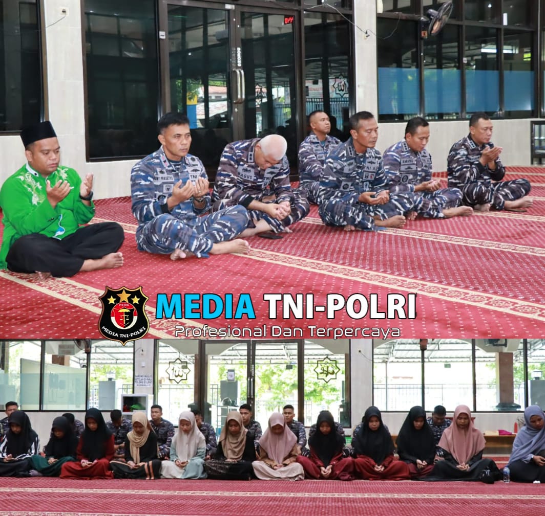 Lantamal XIV Gelar Doa Bersama Anak Yatim