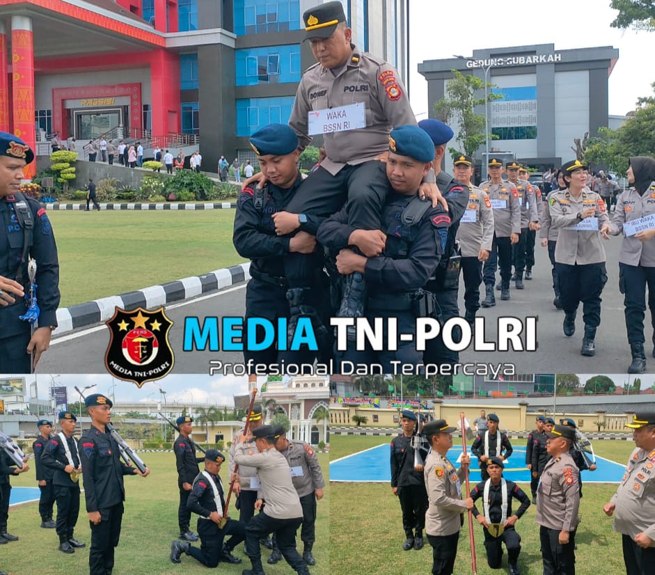 Polda Sumsel Gelar Gladi Kotor Upacara “Ferewell Parade” Dalam Rangka Serah Terima Jabatan (Sertijab) Kapolda Sumatera Selatan