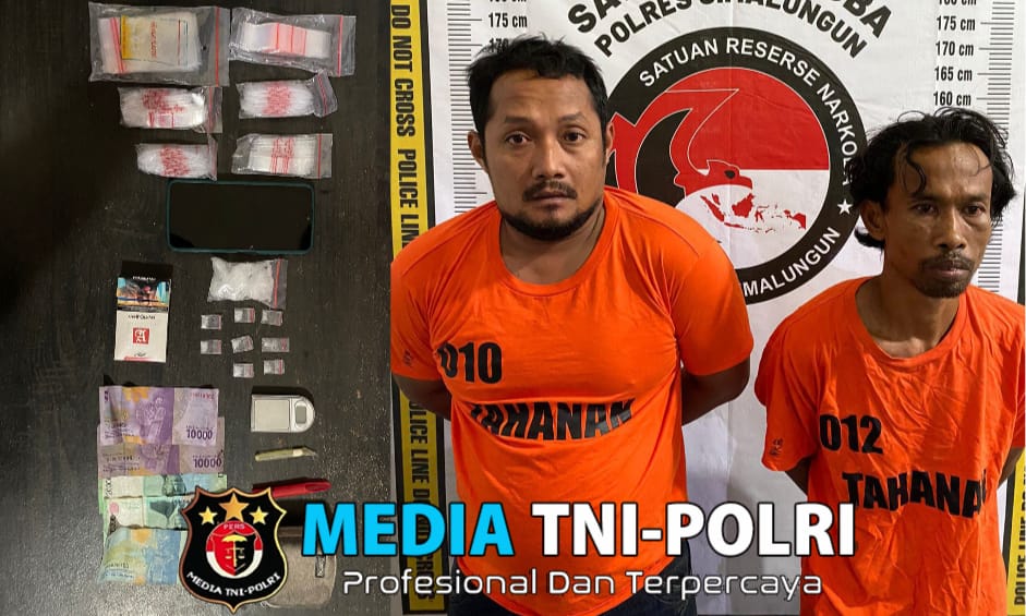 Polres Simalungun Berhasil Ungkap Jaringan Narkoba di Wilayah Siantar, Dua Tersangka dan 32,62 Gram Sabu Diamankan