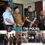 Danrem 044/Gapo Sambut Kunker Kepala BNPB RI