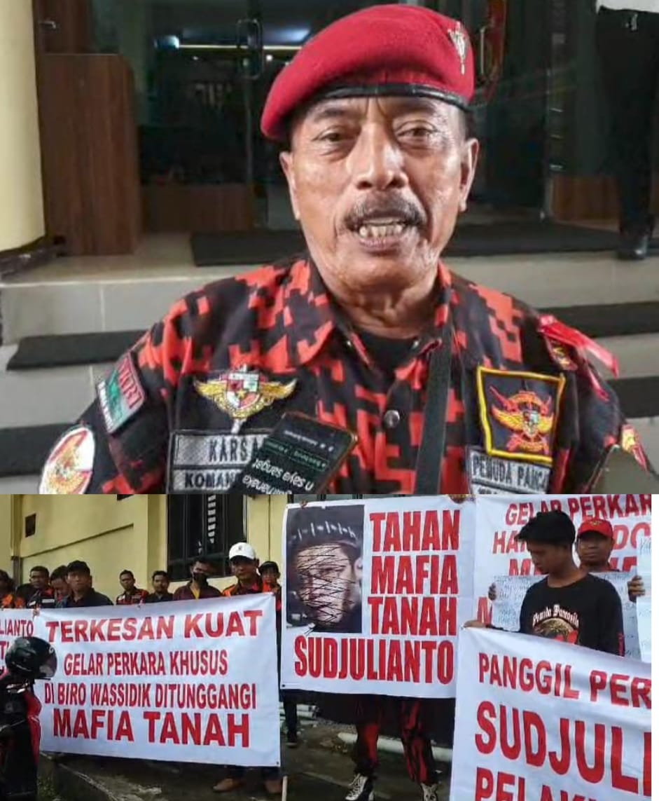 Pemuda Pancasila dan Korban Mafia Tanah Gelar Aksi Dukung Polda Kalbar Tuntaskan Kasus Tanpa Intervensi