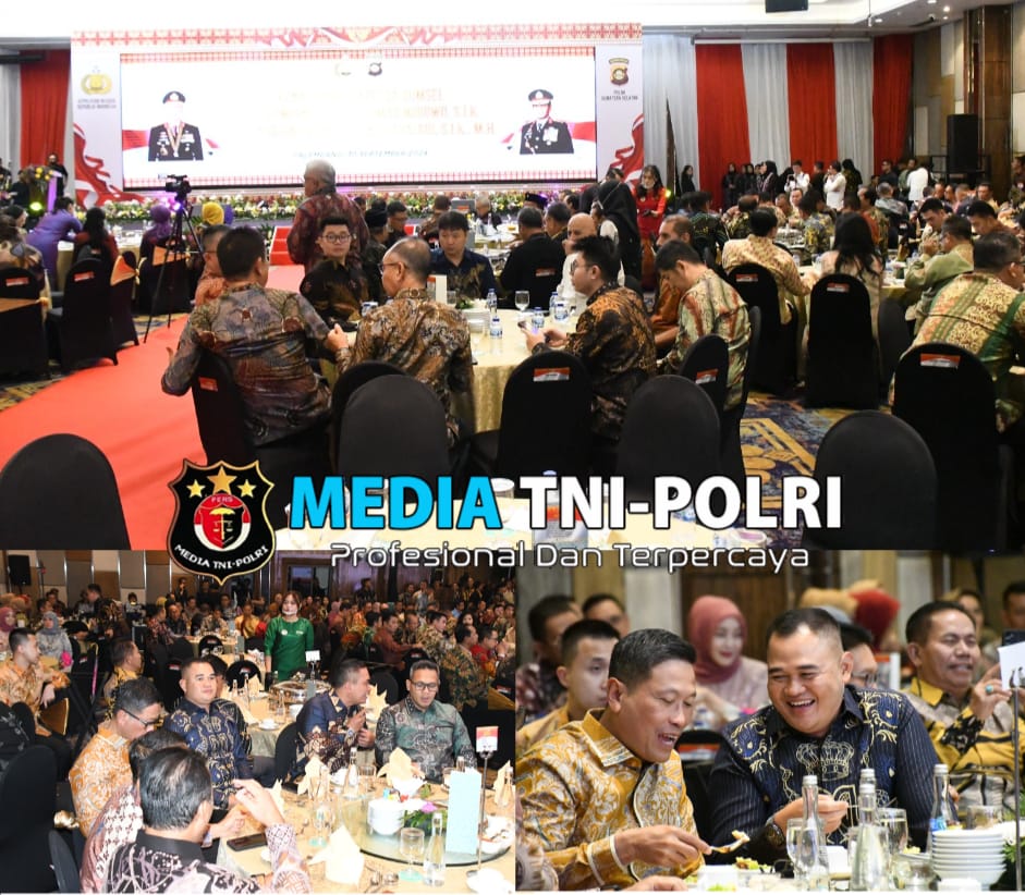 Danrem 044/Gapo Hadiri Kenal Pamit Kapolda Sumsel