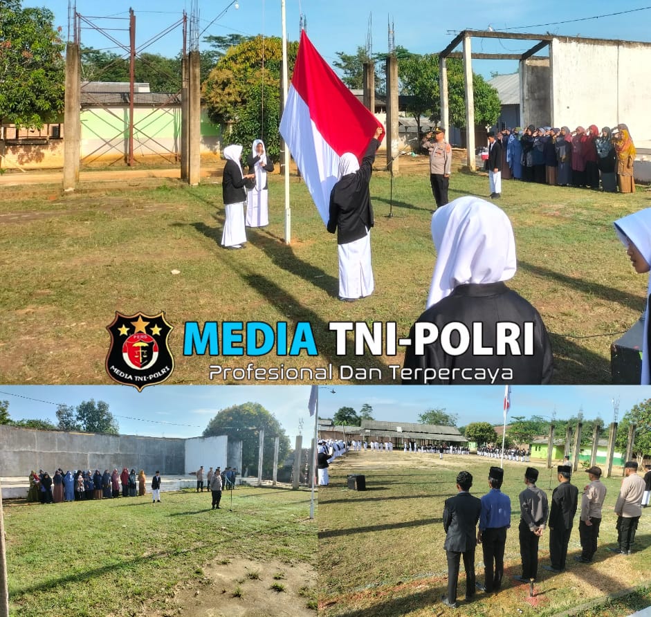 Sat Binmas Polres Mesuji Laksanakan Giat Cooling System dan Police Go To School di Ponpes Daar El-Fikri Desa Simpang Mesuji
