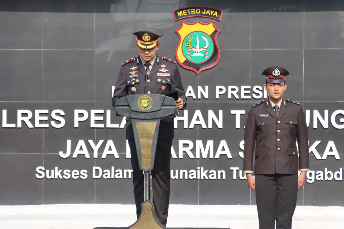 Polres Pelabuhan Tanjung Priok Upacara Peringati Hari Kesaktian Pancasila