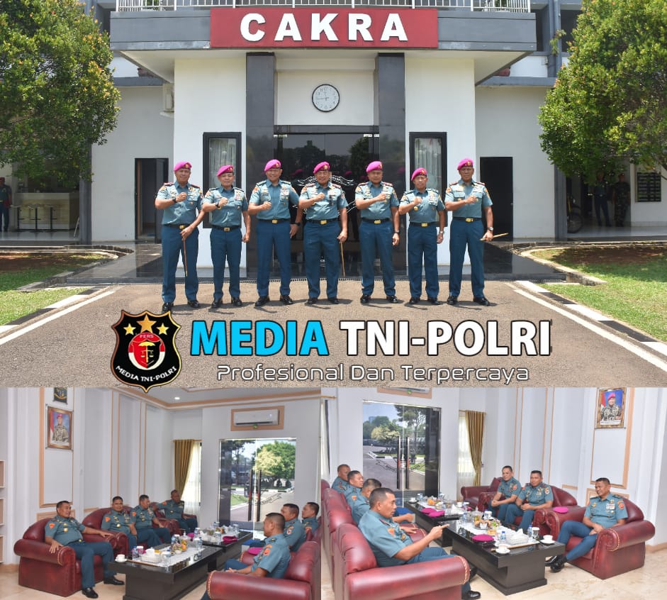 Dankormar Terima Laporan Kenaikan Pangkat Pati Korps Marinir