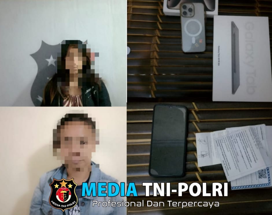 Polsek Ciawi Amankan Dua Orang Perempuan Diduga Pelaku Pencurian Handpone