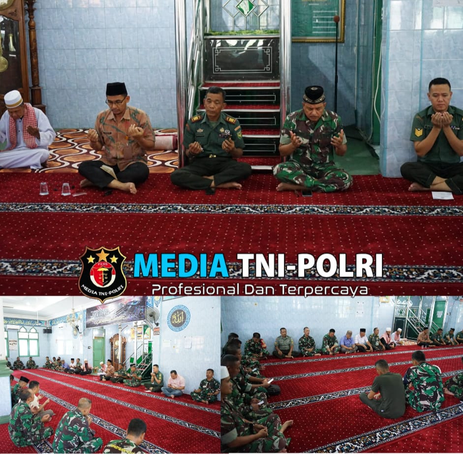 Peringati HUT TNI Ke-79, Kodim 0402/OKI Laksanakan Doa Bersama