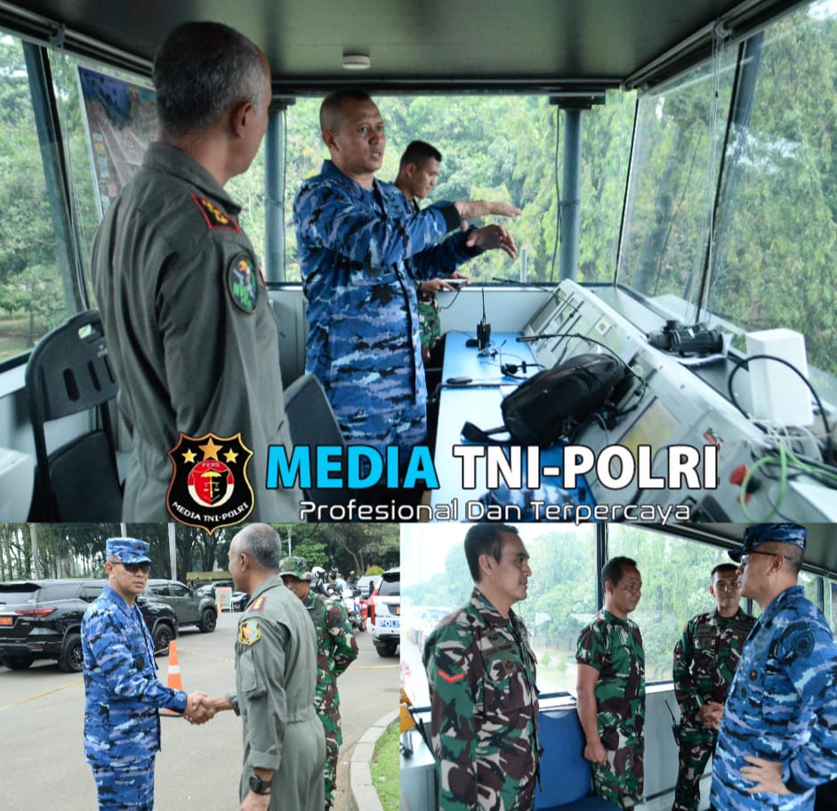 Pangkoopsud I Tinjau Mobil ATC, Usai Melaksanakan Gladi Bersih HUT TNI ke-79