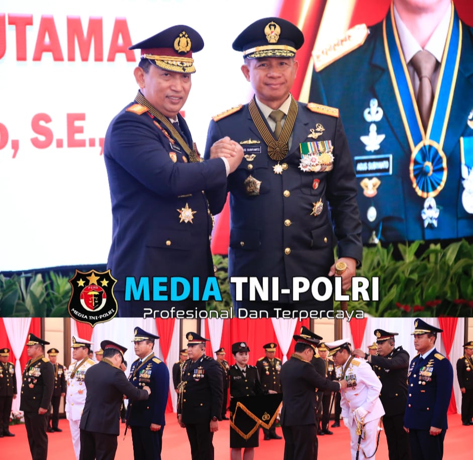 Pemberian Tanda Kehormatan Bintang Bhayangkara Utama (BBU) Wujud Komitmen Kokohnya Sinergisitas TNI-Polri Selama Ini