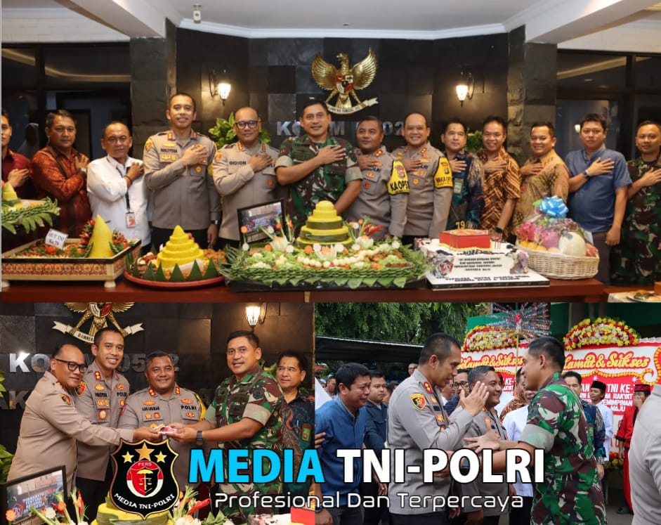 Kapolres Pelabuhan Tanjung Priok Bersama Forkopimko Jakarta Utara: Dirgahayu TNI ke-79 Tahun