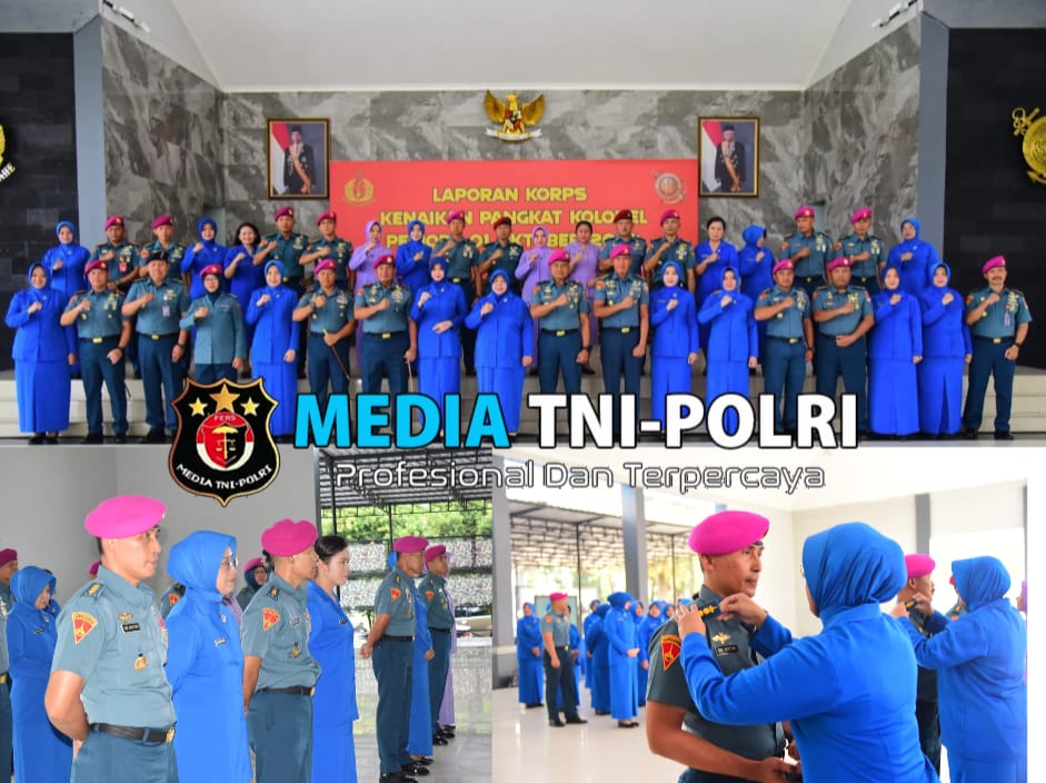 Asops Danpasmar 3 Resmi Sandang Pangkat Kolonel