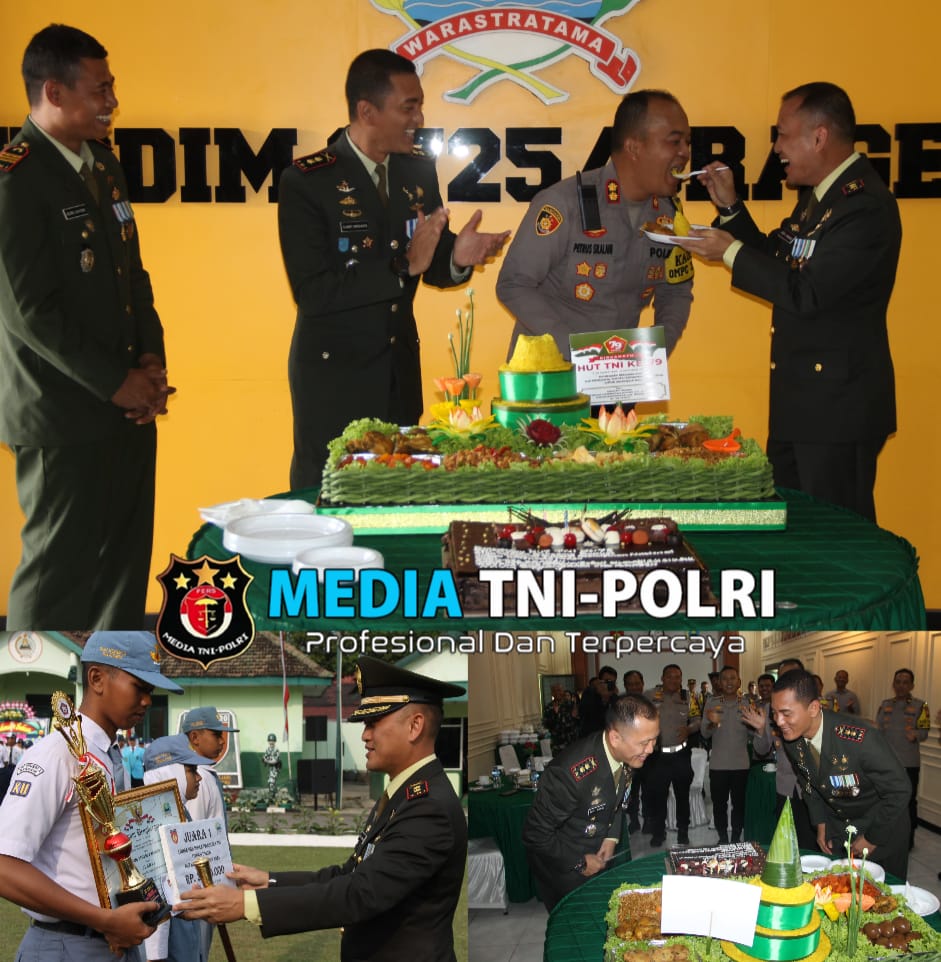 Usai Upacara, Kodim Sragen di Serbu Polres