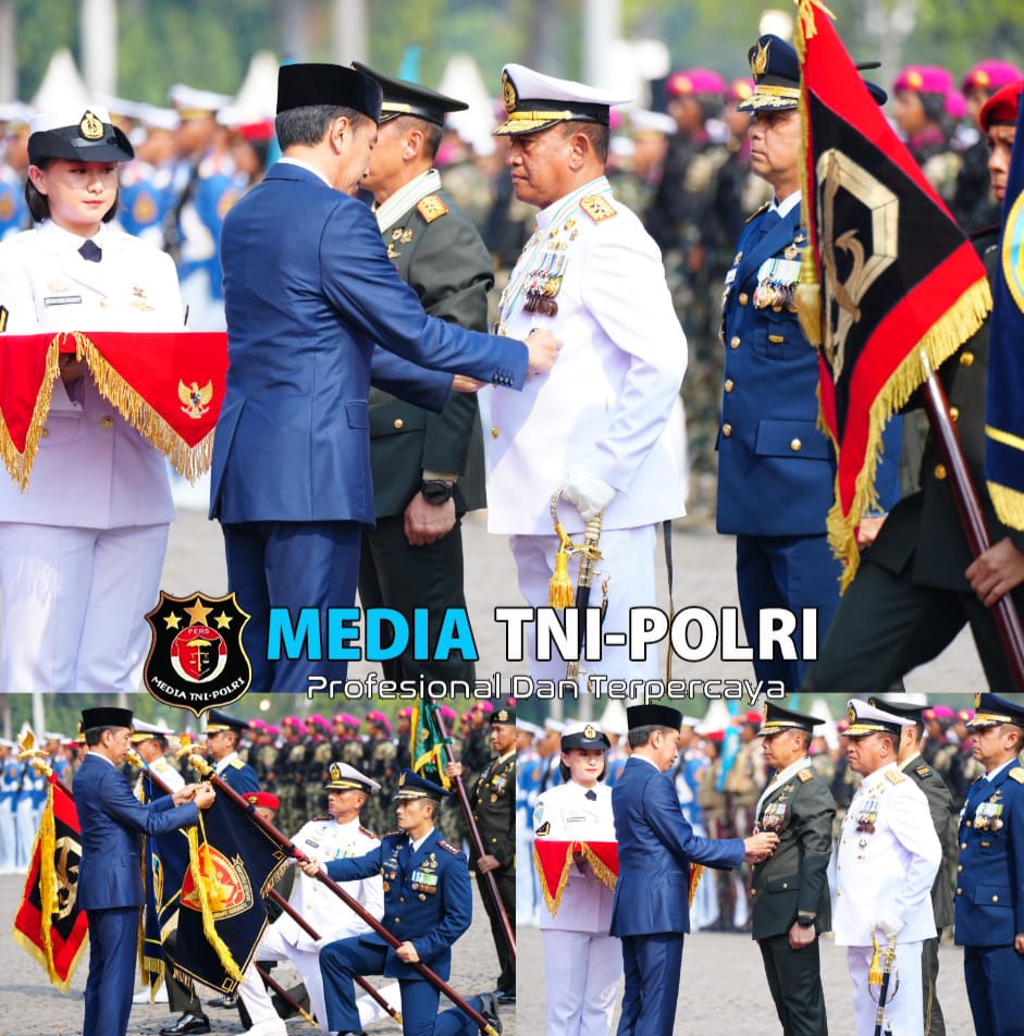 Yonif 501/18/2 Kostrad menorehkan sejarah dan tinta emas menerima Samkarya Nugraha dari Presiden RI