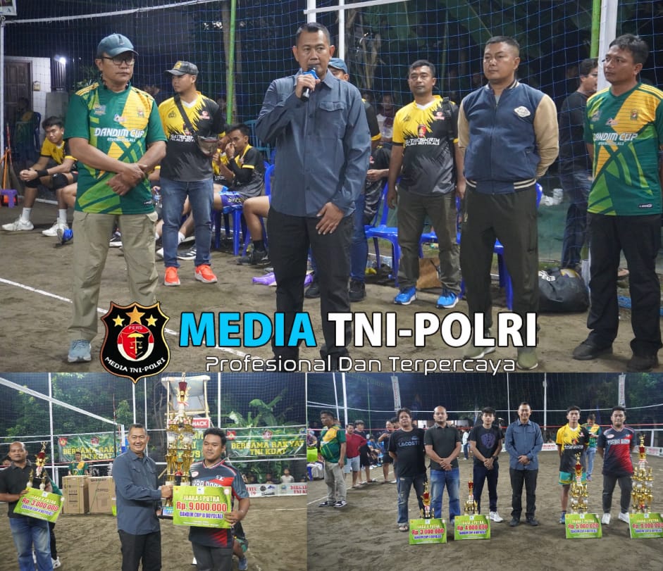 Tim Putra Purbarasa Dan Tim Putri Vita Solo Juarai Dandim Boyolali Cup