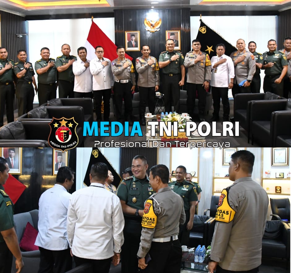 Perkuat Sinergi, Danrem 044/Gapo Hadir di Mapolda Sumsel