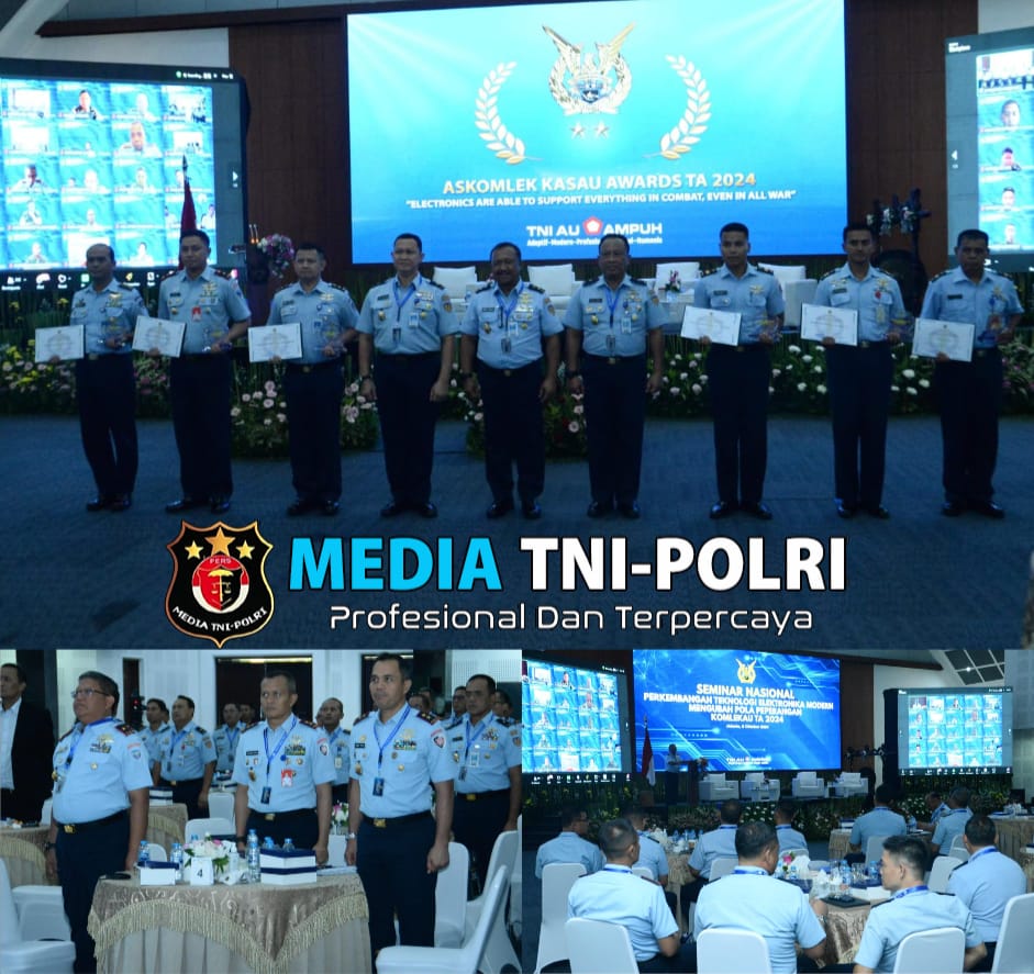 Pangkoops Udara I Hadiri Seminar Nasional Hari Jadi Komlekau Tahun 2024