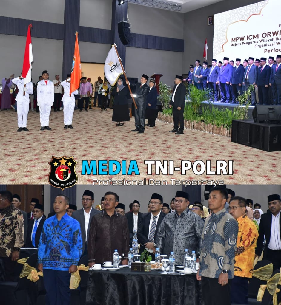 Komandan Pasmar 3 Hadiri Pelantikan MPW ICMI Organisasi Wilayah Papua Barat Daya